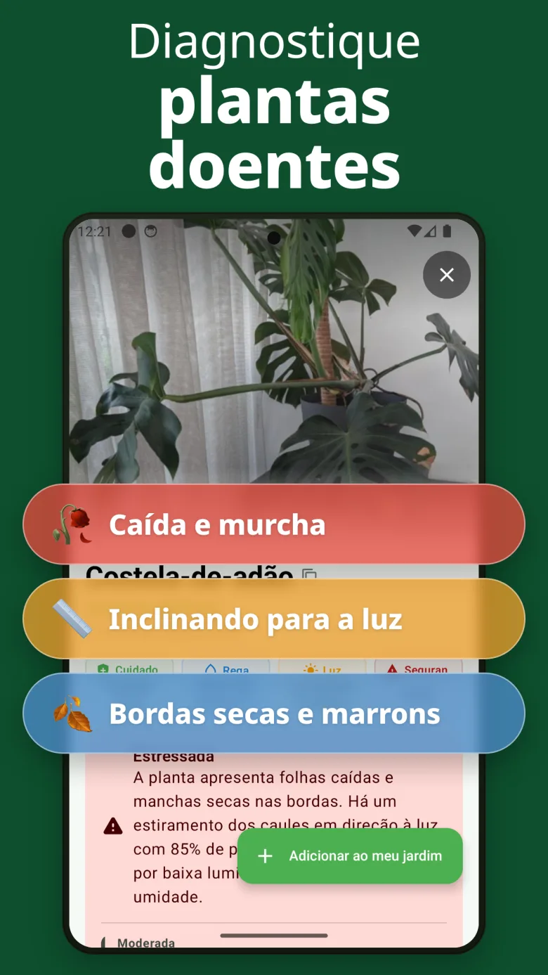 Guia de cuidados detalhado com info de toxicidade
